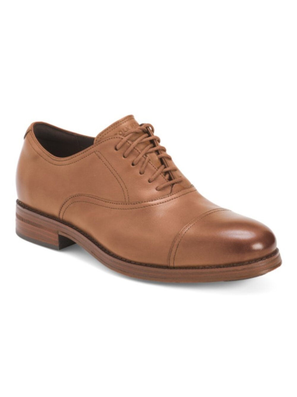 COLE HAAN Men's Leather Ledley Grand Cap Toe Oxfords